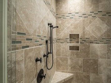 tiling shower